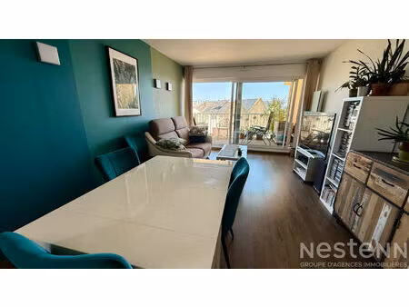quiberon - vente appartement vue mer de 63 m² avec deux chambres