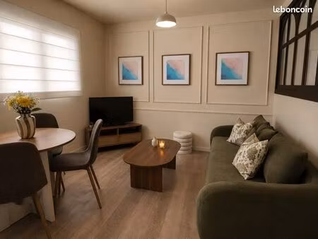 t2 meublé neuf 43 m² – université & clinique champeau – disponible de septembre à juin