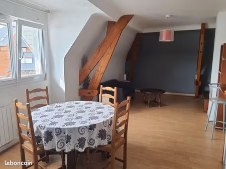 t2 de caractère  vue sur la loire 45m²  hyper-centre  toutes commodités