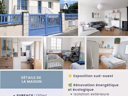 maison 5 ch - 130m² - ste radegonde