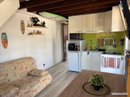 appartement t2 33m2  proche de la plage et du golf