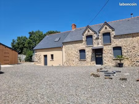 vente maison/longère entièrement rénovée à guipry-messac