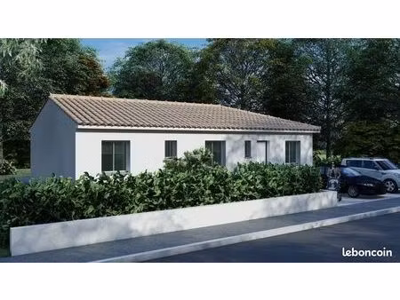 projet de construction d'une maison 76 m² avec terrain à fabregues (34)
