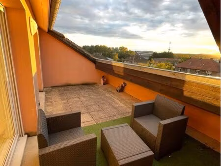 f3 maizieres les metz avec terrasse et garage