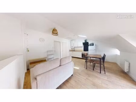 appartement f3 rénové - 58m²