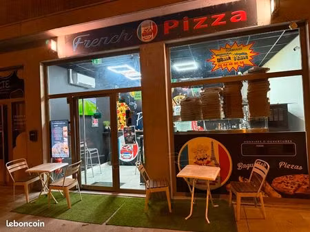 vente fonds de commerce pizzeria / restauration rapide – emplacement stratégique
