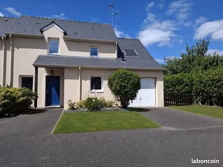 nort-sur-erdre - maison lumineuse de 103 m2- 4 chambres dont 1 au rdc jardin  garage