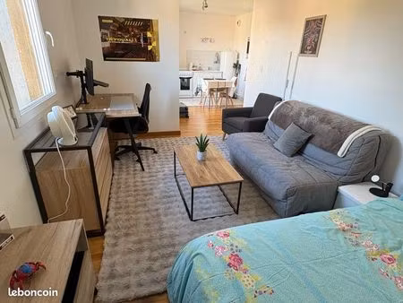 location studio meublé 32m2 centre