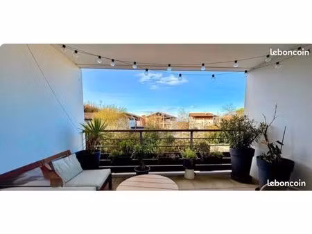 appartement t3 62 m2 saint jean de luz aperçu océan