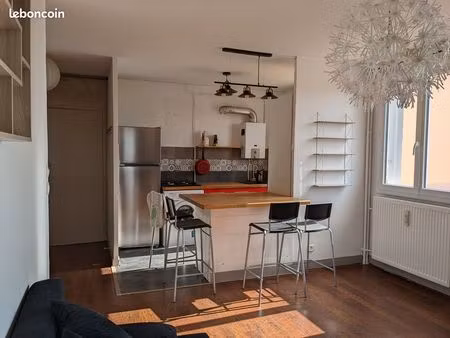 appartement t3 meublé 60m2 - lumineux  calme avec parking - idéal etudiants /isat/colocati