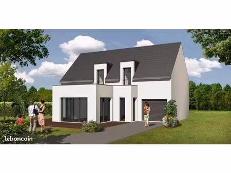 maison 129.82 m² avec terrain à la trinite-sur-mer (56)