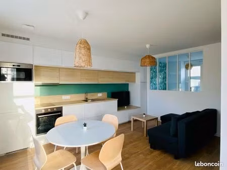 appartement meublé 2 pièces - location longue durée