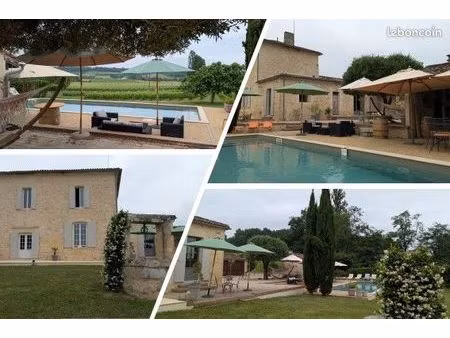 maison de caractere en pierre du xviiième siècle - 307 m2 - piscine - vue panoramique - 20