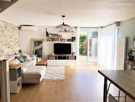 location maison meublée t4 avec jardin et piscine