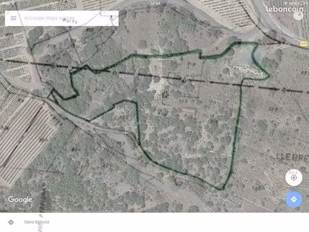 terrain a vendre avec ruine cadastre