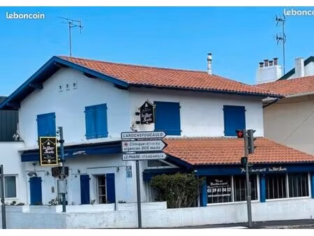 restaurant à vendre biarritz