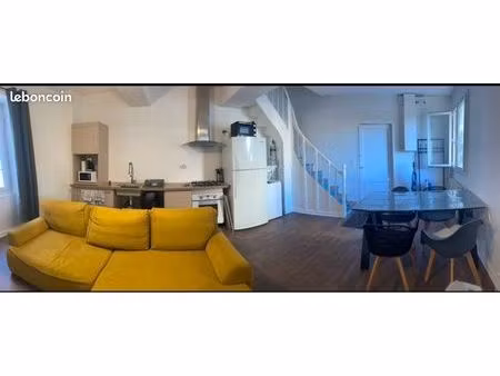 t3 meublé duplex centre de blaye