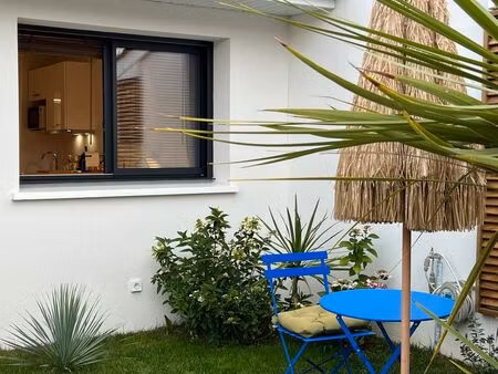 studio meublé sur jardin