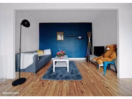t2 meublé avec balcon