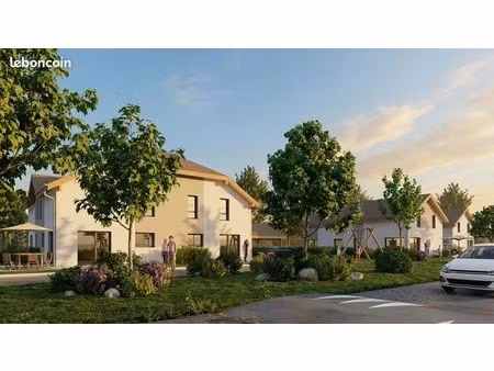 secteur chambéry / aiguebelette - appartement duplex avec jardin