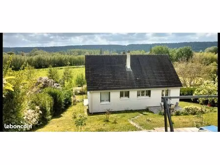 maison rénovée dpe b – vue dégagée – boucles de seine - sous-sol complet