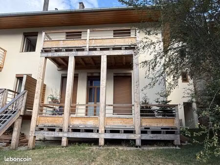 appartement meublé 2 pièces + bureau de 60 m² à saint-georges-d'hurtières