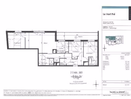 appartement t4