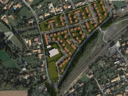 terrain 451 m² mauze sur le mignon