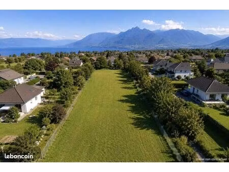 terrain 1000 m² saint-jorioz