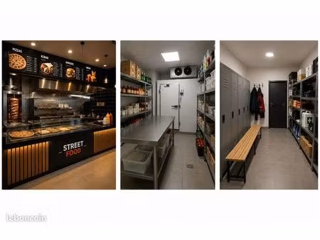 à vendre – société de restauration rapide avec fonds de commerce – prête à reprendre