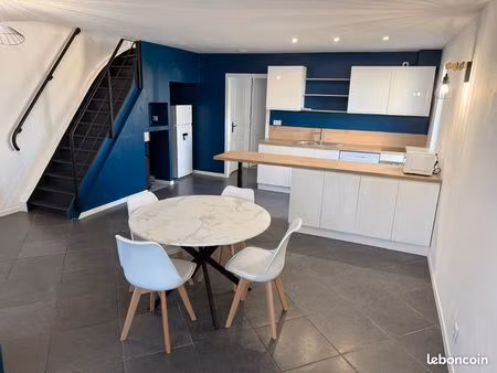 maison meublée de plus de 90m² avec cour et stationnement - escaudain