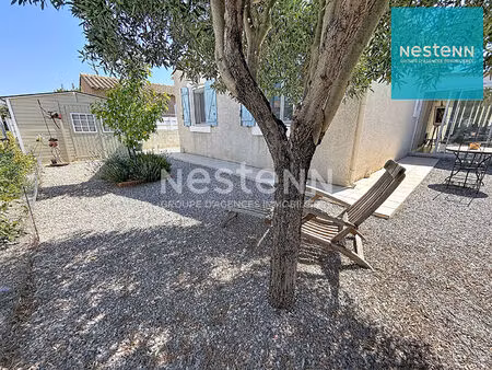 sigean - villa t3 avec jardin et garage