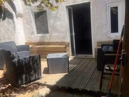 appartement garage accolé jardin terrasse