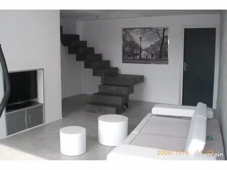 maison de village loft - 110m2 - jardin