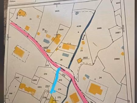vente terrain non constructible
