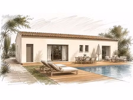 lauris projet villa de plain-pied 103 m² + terrain viabilisé de 753 m²