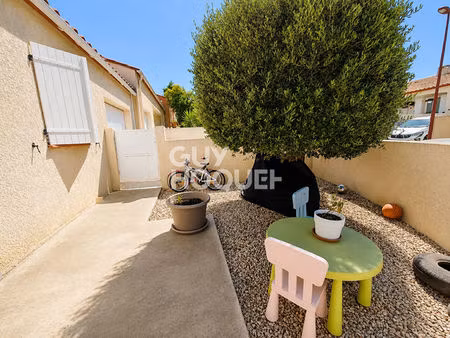 maison bages 3 chambres plain-pied  garage et jardin