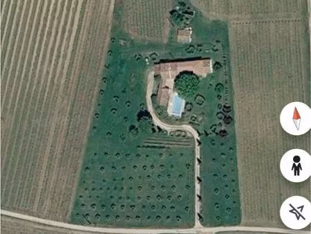 bastide xixe 400m² + dépendance pierre 60m²  serres 84. 2ha terrain  oliveraie  platane  f