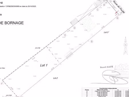 terrain 3 386 m² saint julien l ars