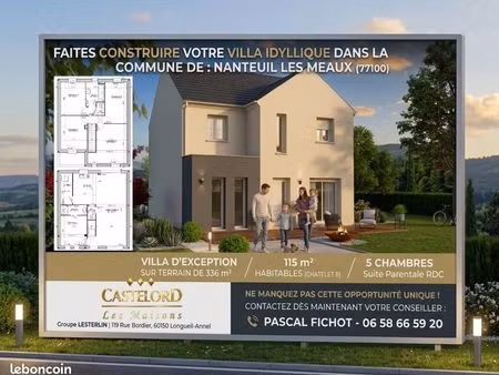 maison 6 pièces 115 m²