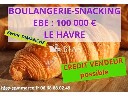boulangerie 150 m² le havre