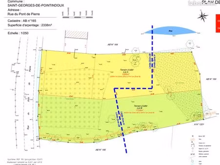 terrain constructible de 1133m2