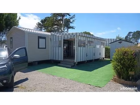 mobilhome sur terrain ouvert a l'année