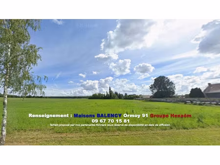 vente terrain 472 m² à milly-la-forêt (91490)  139 000 €