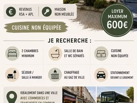recherche maison à louer
