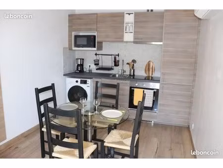 appartement meublé 40m2 climatisé - dispo 01/09/2026