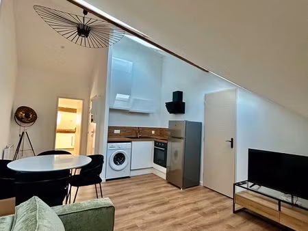 magnifique f2 meublé à louer