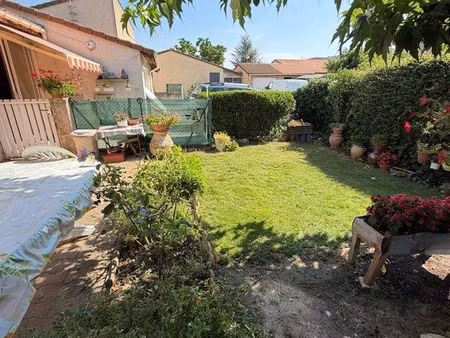 maison t3 avec jardin centre ville + terrain