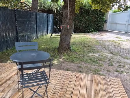 location appartement meublé f3 jardin