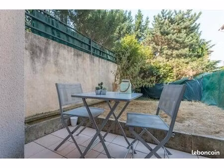 appartement 24m2 - jardin 28m2 - parking